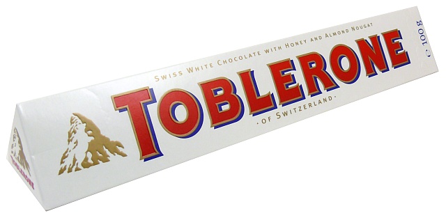 Biała czekolada TOBLERONE, czekoladowy raj na wyciągnięcie ręki!