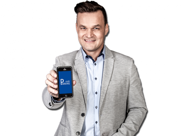 Adam Kornacki ambasadorem usługi mobiParking