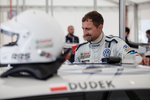 Jerzy Dudek podczas wyscigu Volswagen Castrol Cup