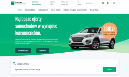 Arval startuje z wynajmem długoterminowym aut dla klientów indywidualnych