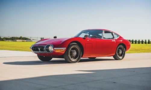 Unikalna Toyota 2000GT sprzedana za ponad 900 000 dolarów